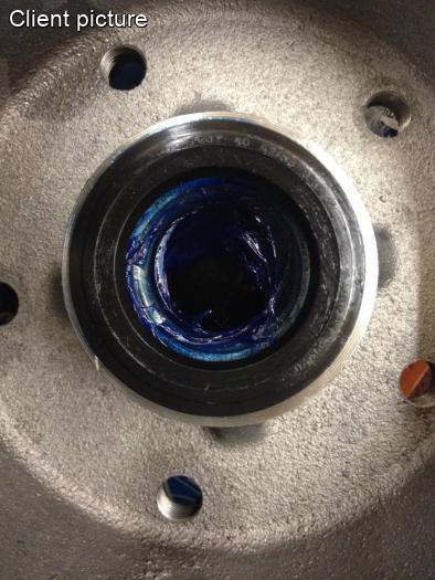 Vorderradlagersatz für Scheibenbremsen einseitig