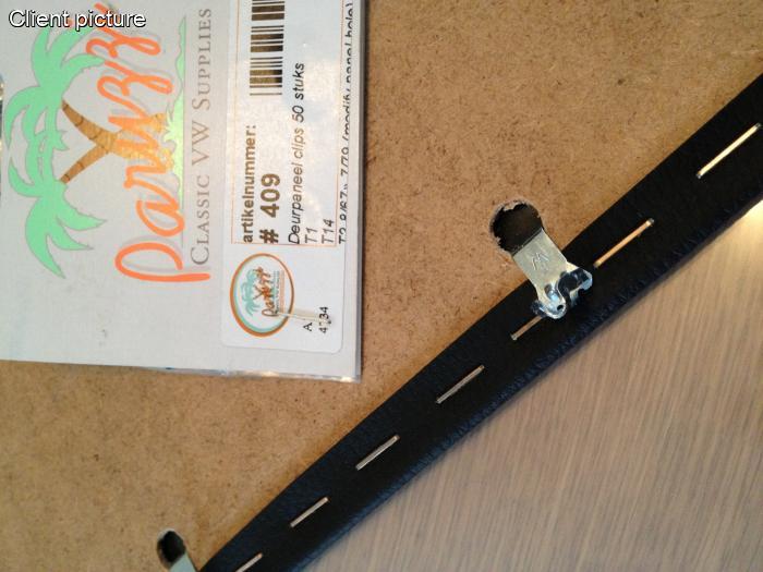 Verkleidungsklammern (50 Stück)