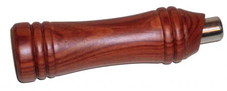 Handbremse Abdeckung Palisanderholz mit Edelstahl-Druckknopf