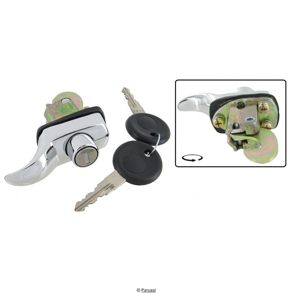 Motordeckelschloss mit Schlüssel