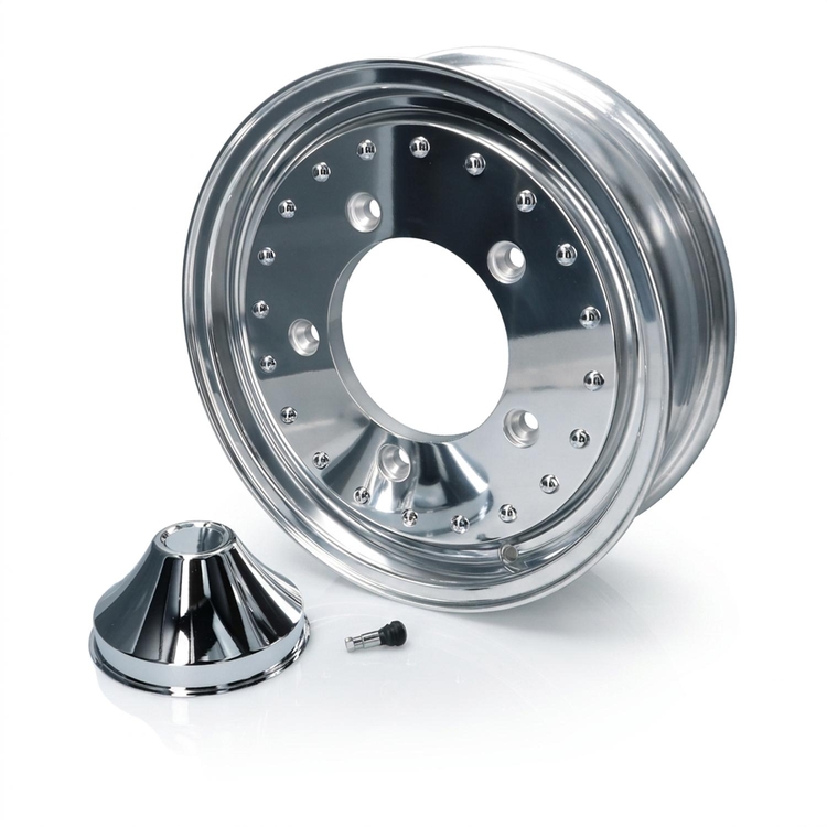 Rad Centerline style poliert 5-Loch 5.5x15 ET13 VW Käfer Bus