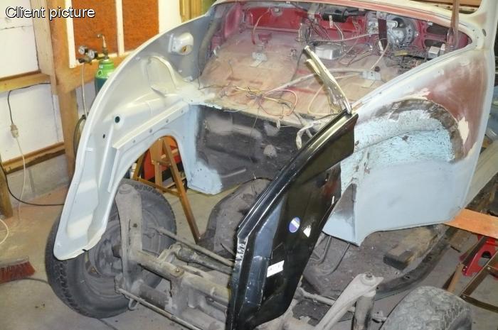 Stoßstangenaufnahme vorne links B-Qualität