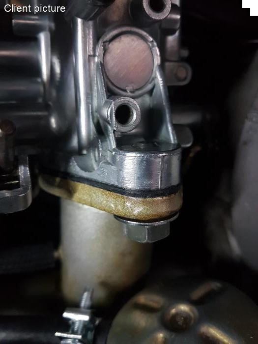 Vergaserfußdichtung