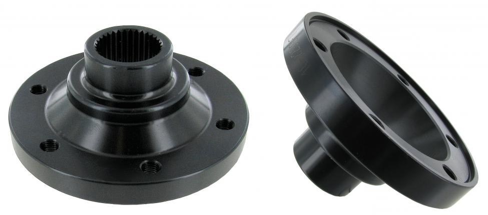 Chromoly Achsflansch 100mm für Bus-Homokinets Umbau