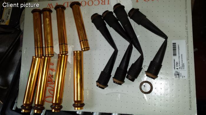 Stößelrohre verstellbar (8 Stk.)