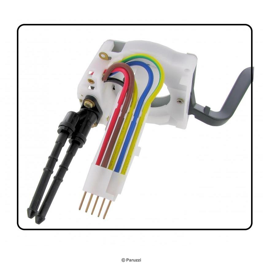 Wischerschalter mit pneumatischer und elektrischer Scheibenwaschanlage in A-Qualität