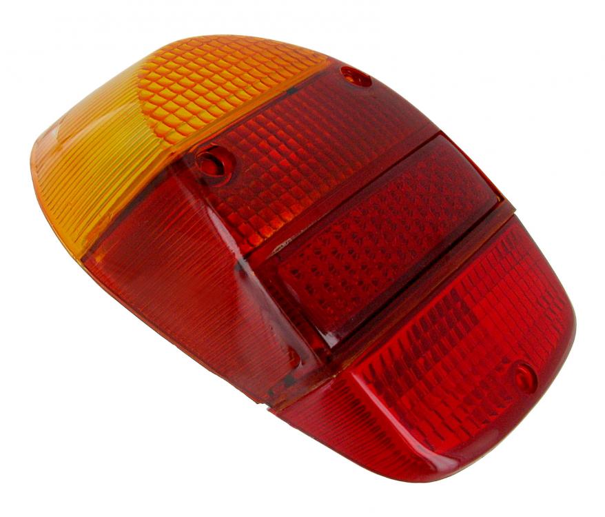 Rücklichtglas European Bernstein/Rot/Rot B-Qualität