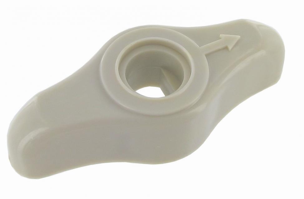 Frischluft-Verteilungsknopf Silber-Beige