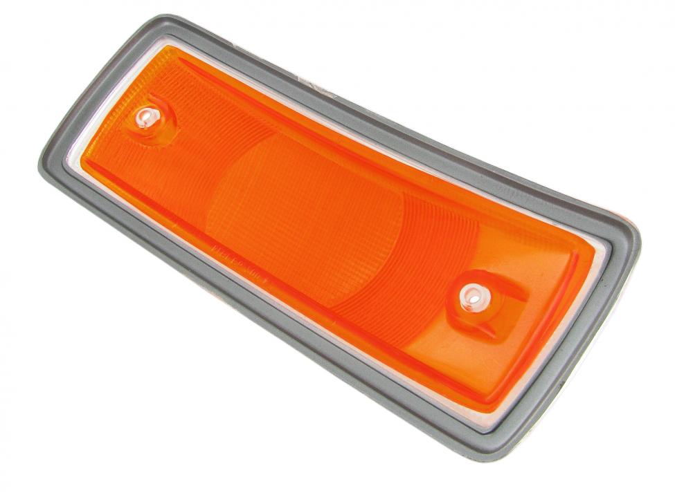 Blinkerglas Bernstein Orange Rechts für Bulli 1967-1972