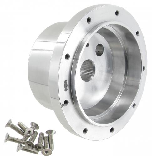 Nardi Design Lenkradnabe poliert Aluminium