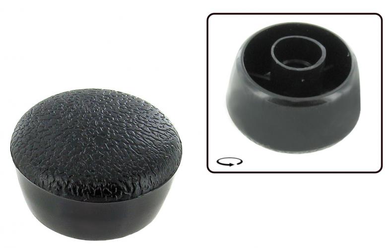 Schaltknopf Schwarz M12 Gewinde für VW Klassiker