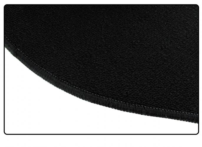 Schlingenware Innenraum Teppichsatz schwarz 20-teilig