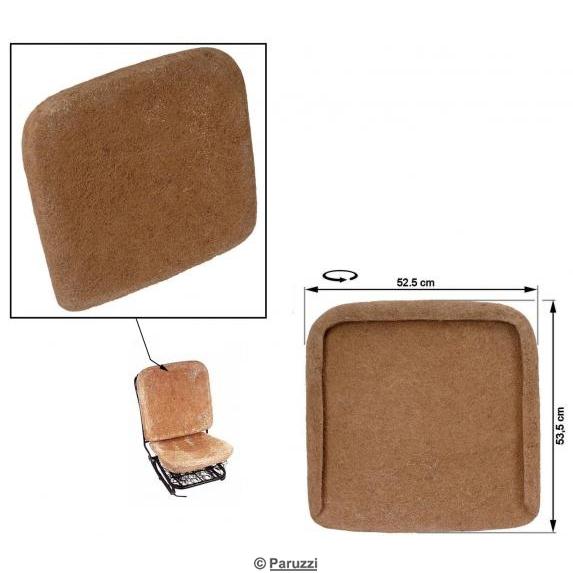 Rosshaarpolsterung für Vordersitzlehne  (pro Stück)