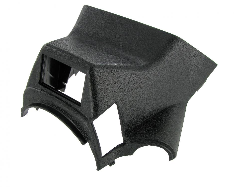 Lenksäule Abdeckung oben Satin Schwarz für T3 Bulli