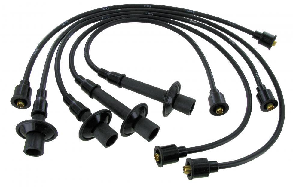 Zündkabelsatz schwarz B-Qualität für T4 Motoren