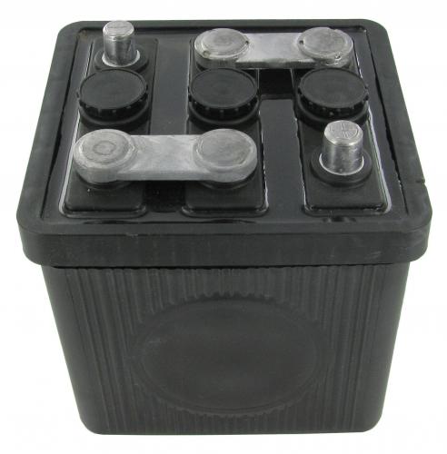 6V Batterie Oldtimer Bakelit-Gehäuse für Klassiker