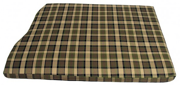 Motorraum-Matratzenabdeckung kariert Braun/Beige 1280mm
