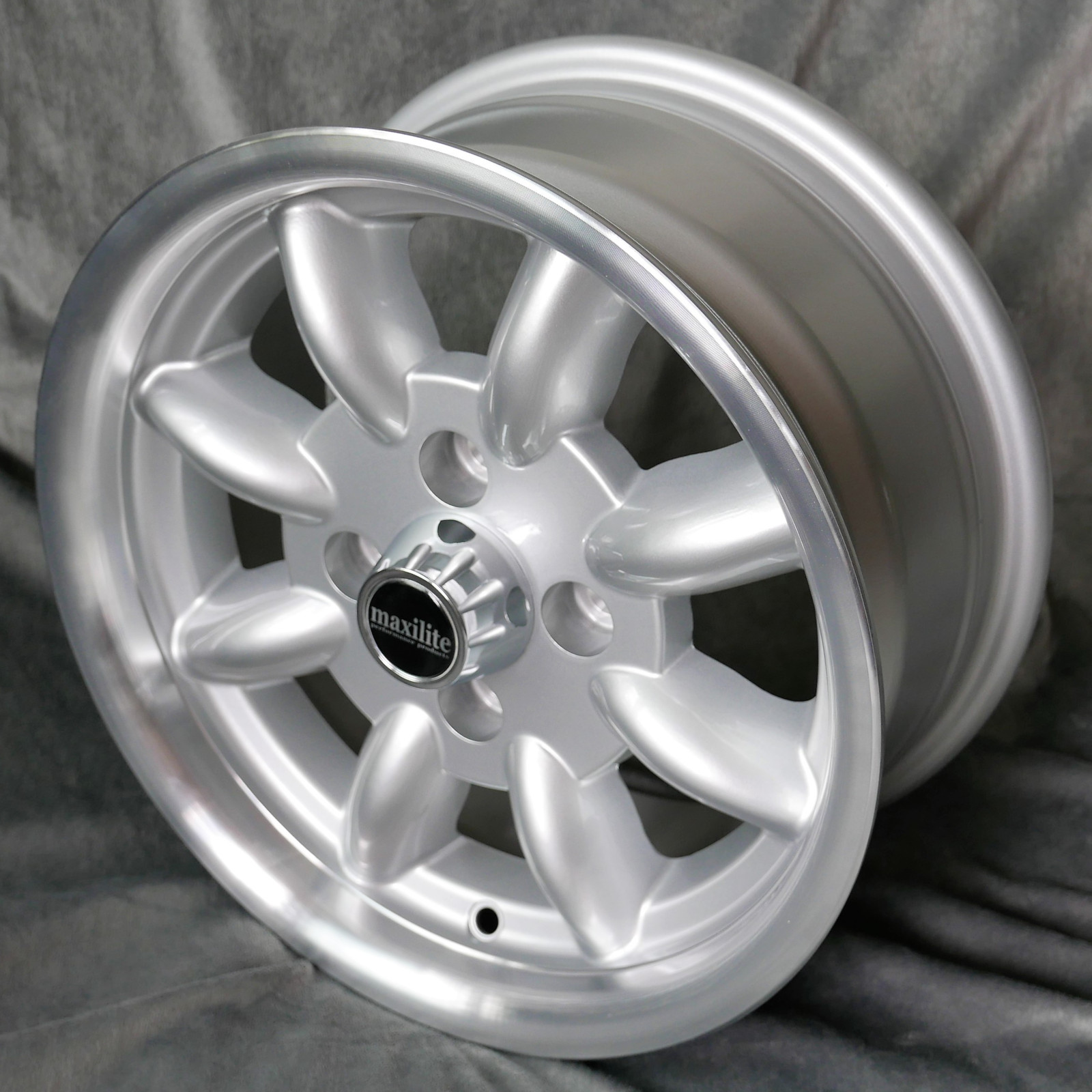 Maxilite Minilite Felge für Ford 6x13 silber/diamond cut