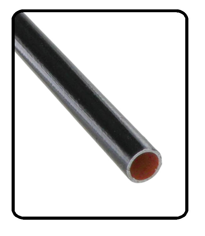 Stahl-Benzinleitung 8 mm verzinkt, kupferbeschichtet für Käfer