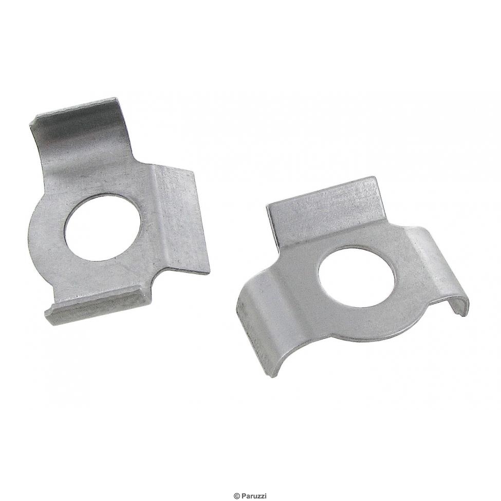 Sicherungsbleche für die Lenkgehäusebefestigung (pro Paar)
