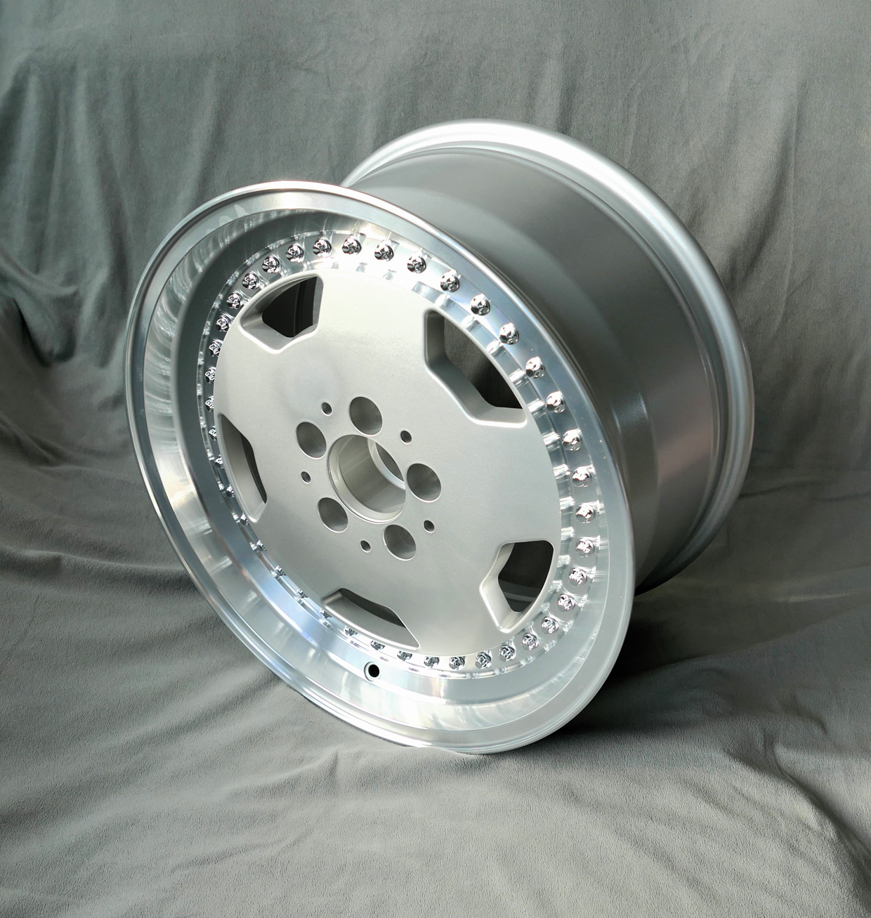 Felgen Mercedes Aero 3 Style 8,5x17" ET13 LK 5x112mm glanzgedreht 