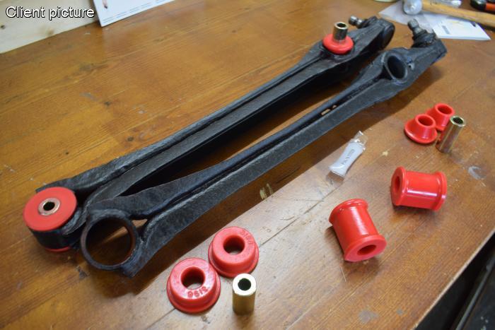 Urethan-Stabilisator und Querlenker-Befestigungssatz