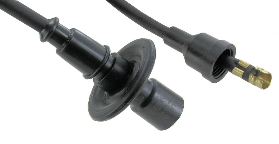 Zündkabel Satz Schwarz A-Qualität mit Kupferkern
