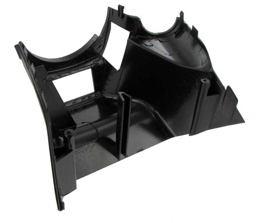 Lenksäule Abdeckung oben Satin Schwarz für T3 Bulli