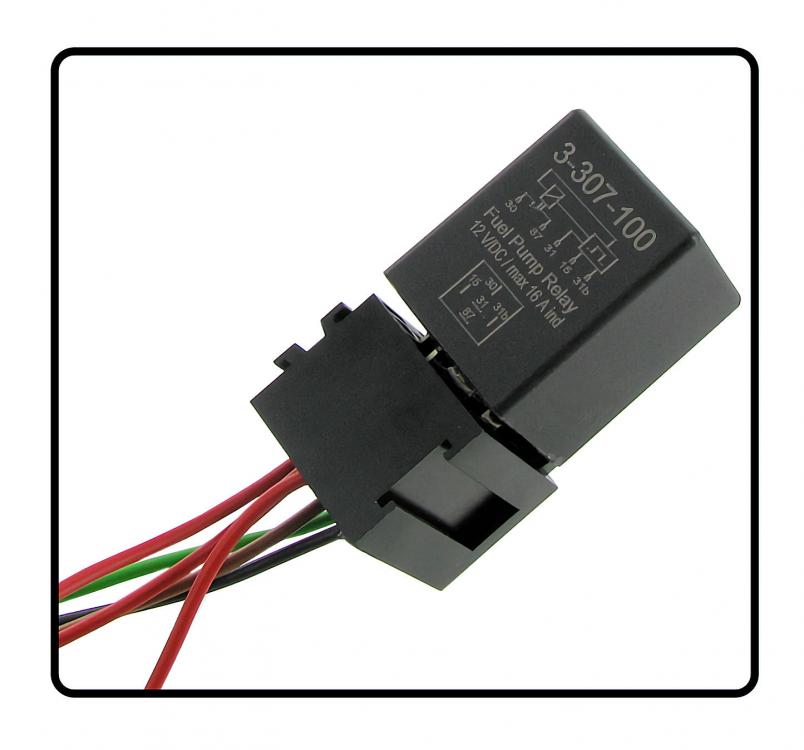Abschaltrelais-Satz für elektrische Benzinpumpe VW Oldtimer