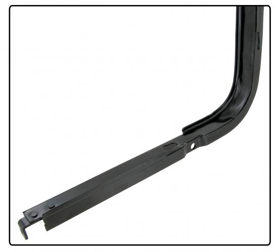 Ventilationsfenster Rahmen Aluminium links | Bulli T2 1967-1979
