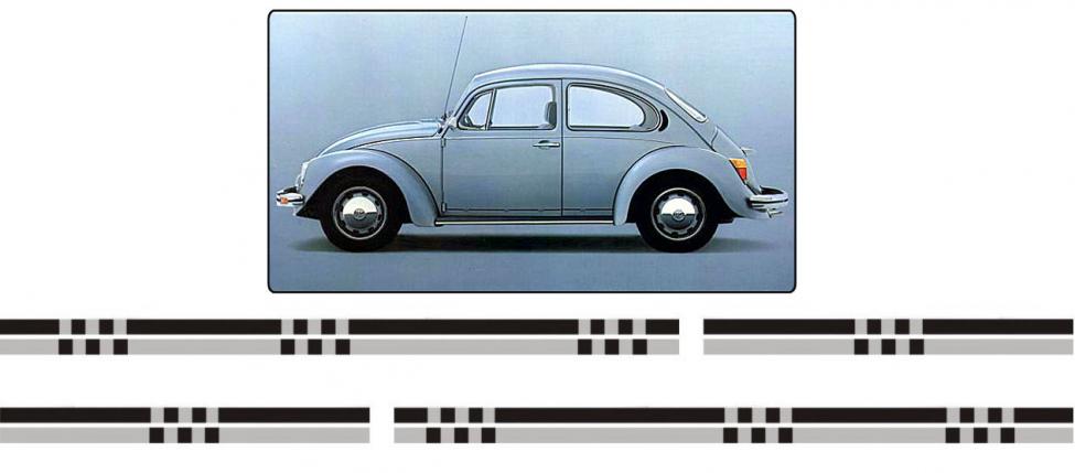 Striping Satz ICE BUG 1200 Käfer Originaldesign