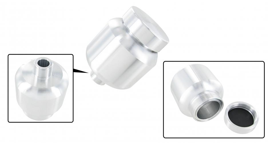 Bremsflüssigkeitsbehälter Aluminium Einkreis