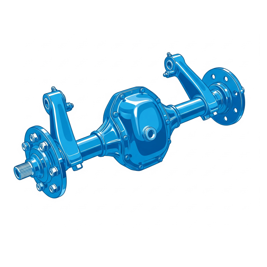 5 Hinterachse - Differential 5 Hinterachse - Differential