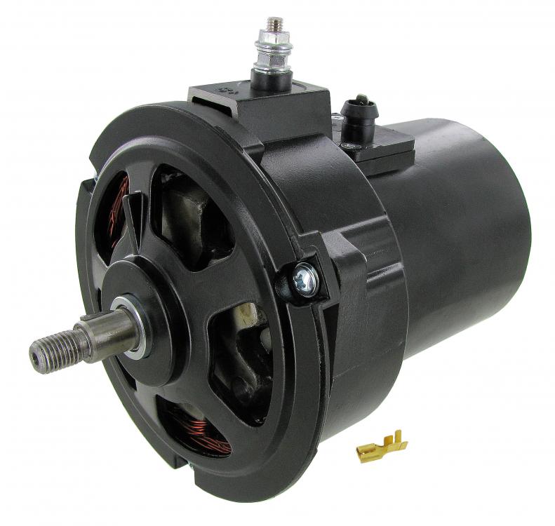 75A Lichtmaschine schwarz für VW Typ 1 Motoren