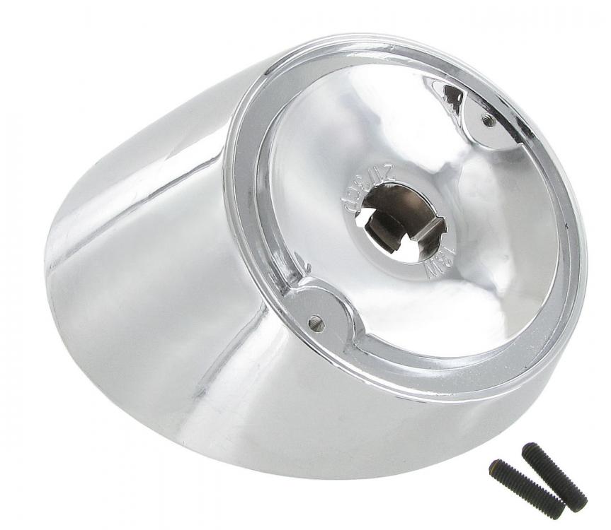 Chrom Blinkerlampenhalter mit Reflektor für Karmann Ghia bis 1969