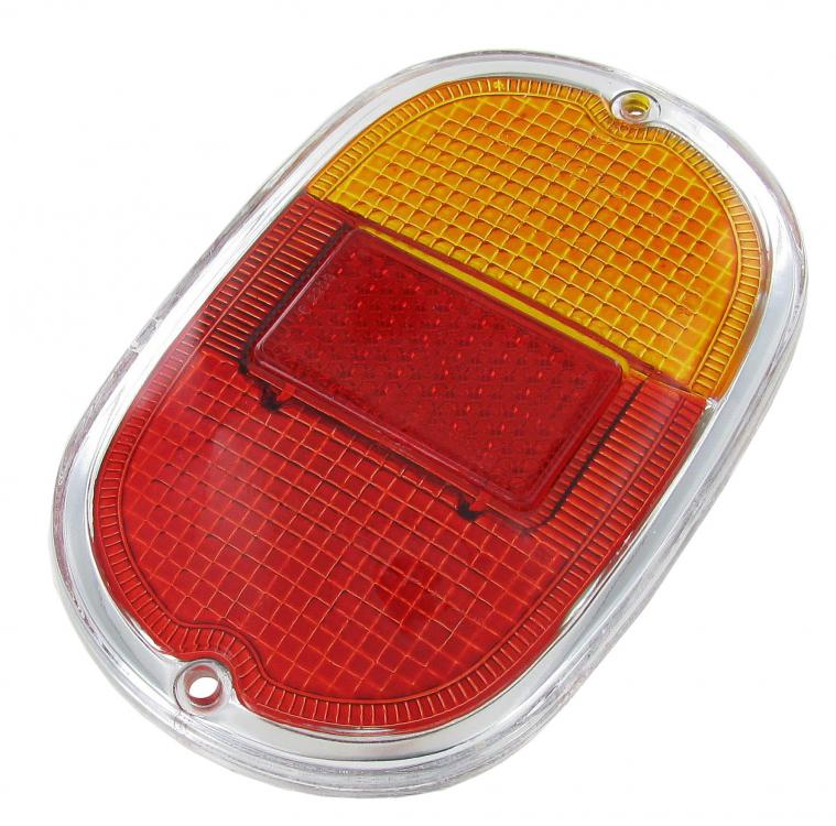 Rücklichtglas European Bernstein/Rot B-Qualität