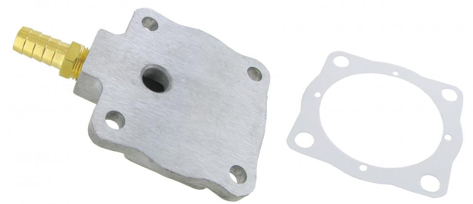 Aluminium Ölpumpendeckel mit Kühlrippen für VW-Oldtimer