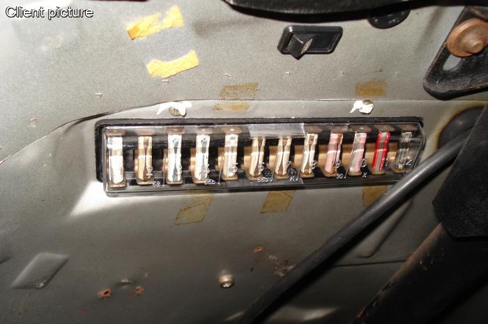 Sicherungskastenabdeckung (12 Sicherungen)