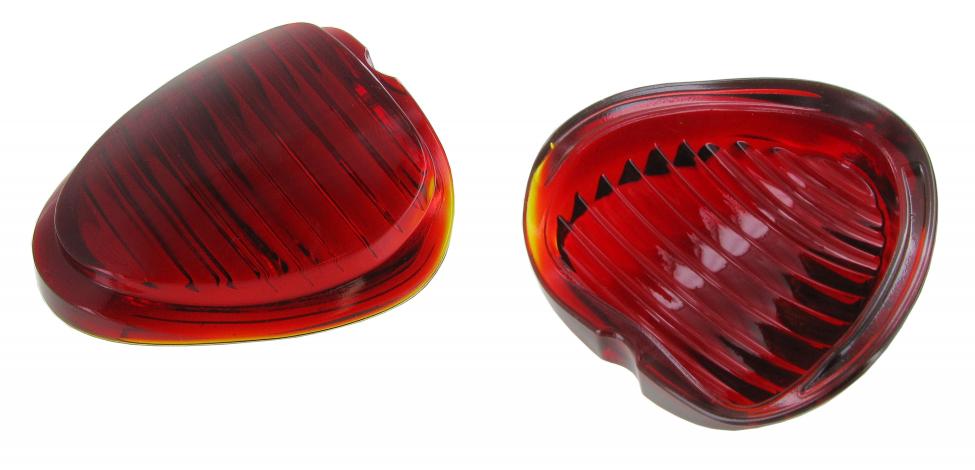Bremslicht Glas Rot für VW Käfer 1952-1955