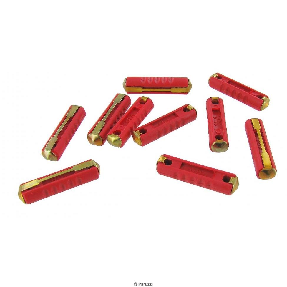 Keramische Sicherungen 16 AMP (10 Stück)