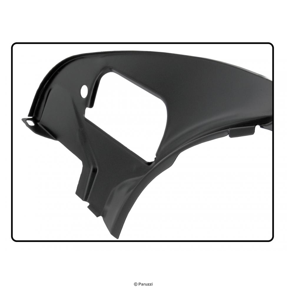 Vorderes Motorabdeckblech, schwarz