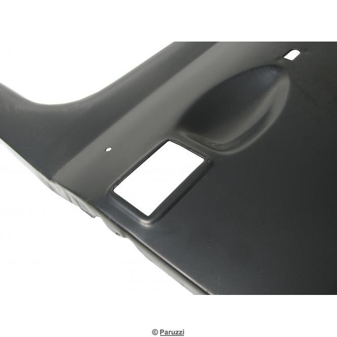 Türaußenhaut mit 10 cm Fensterlaibung rechts