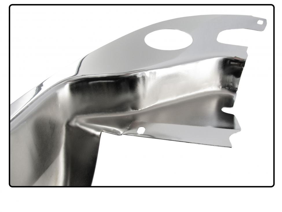 Motorabdeckplatte Chrom Standard für VW-Oldtimer