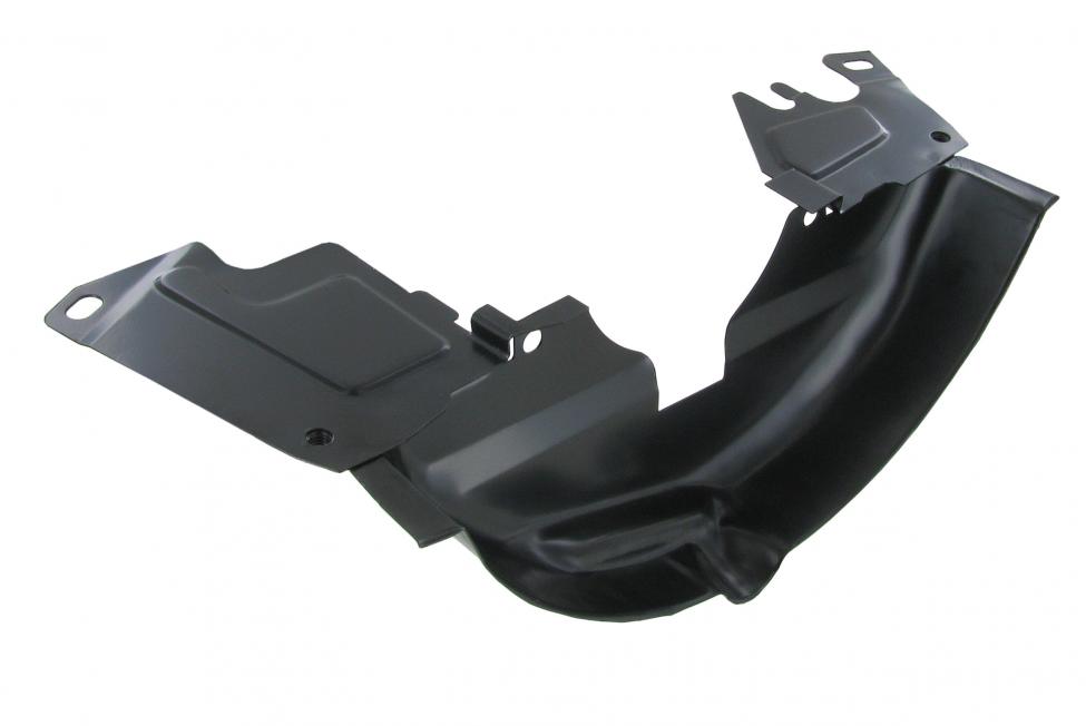 Motorblech hinten Riemenscheibe Schwarz für VW Oldtimer