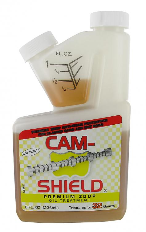 Cam-Shield ZDDP Additiv für Oldtimer-Motoröl | Nockenwellenschutz