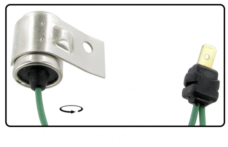 Kondensator für VW Oldtimer Zündverteiler - Original Bosch