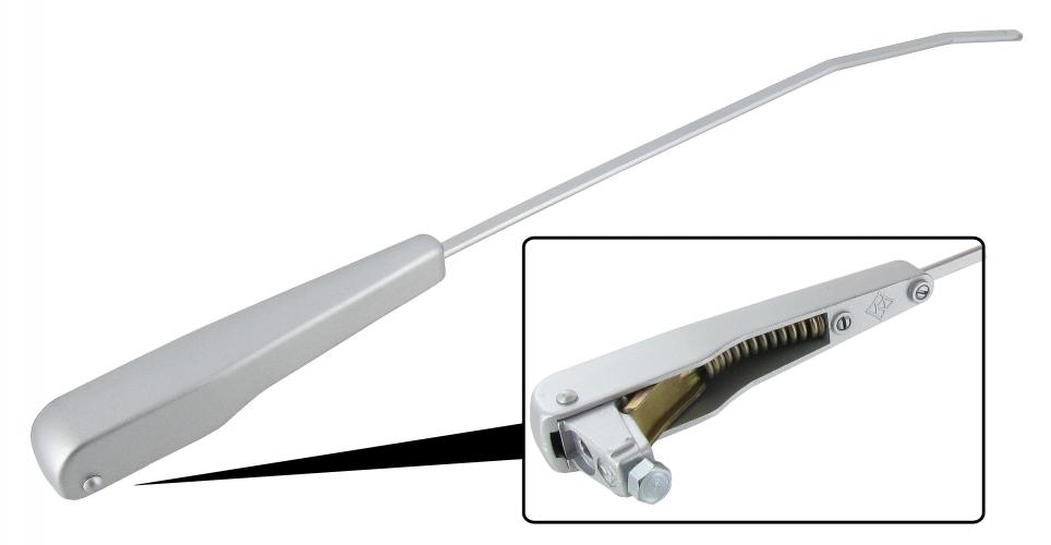 Scheibenwischerarm grau 285 mm für Karmann Ghia ab 1966
