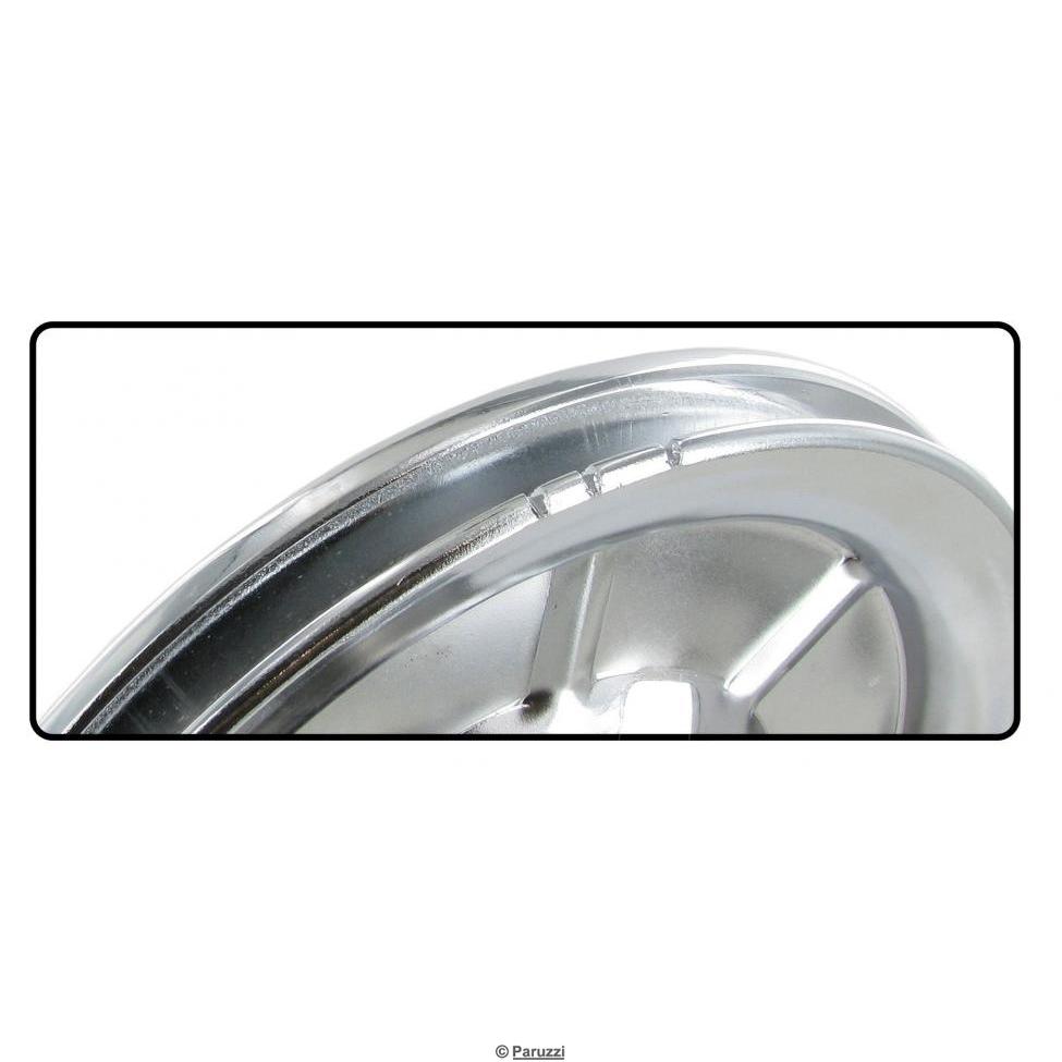 Verchromte Original-Kurbelwellenriemenscheibe