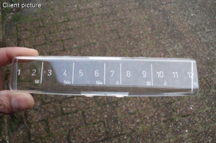 Sicherungskastenabdeckung (12 Sicherungen)