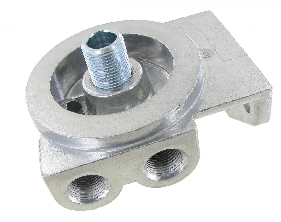Ölfilter-Adapter mit Ölanschlüssen links für VW-Oldtimer